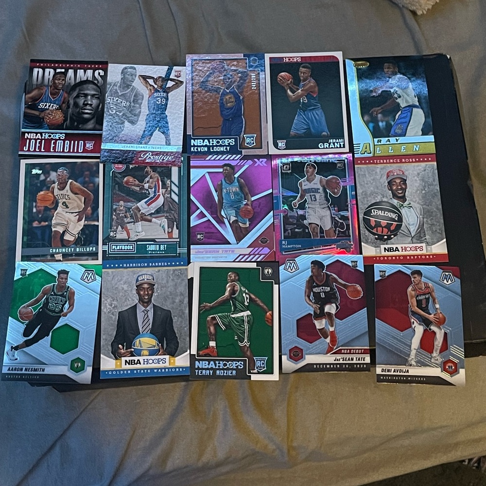NBA rookie lot